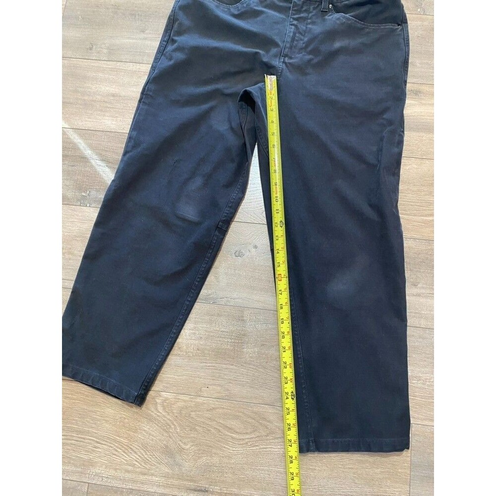 Lululemon Tech Canvas ABC Mens 33X27 Utilitech Scratch Resistant Charcoal Pants - Picture 4 of 8